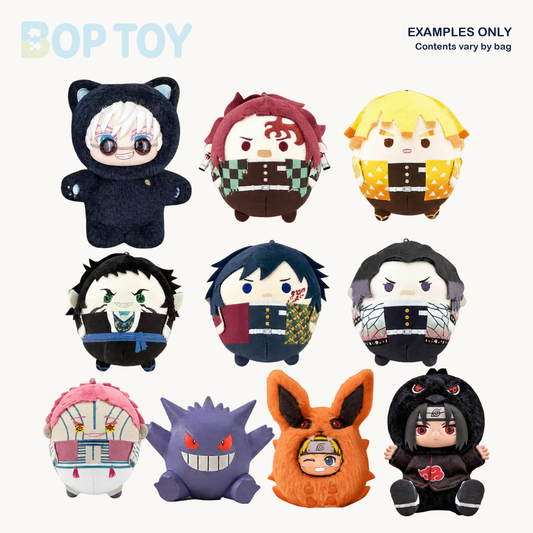 Level Up Anime Blindbox Gift Lucky Bag — example assortment only; actual blind boxes vary by bag