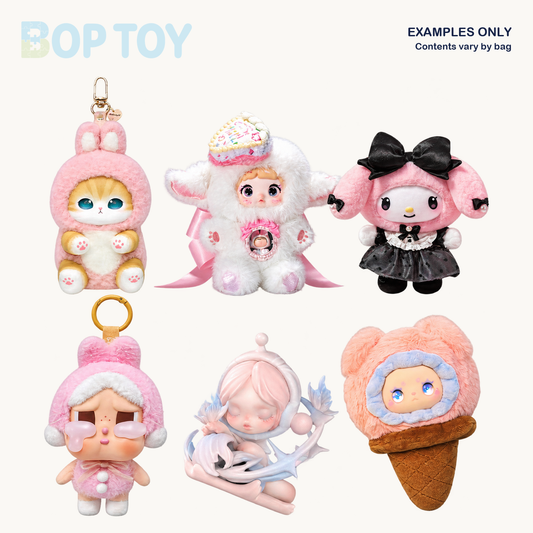 Kawaii Girly Blindbox Gift Lucky Bag — example assortment only; actual blind boxes vary by bag