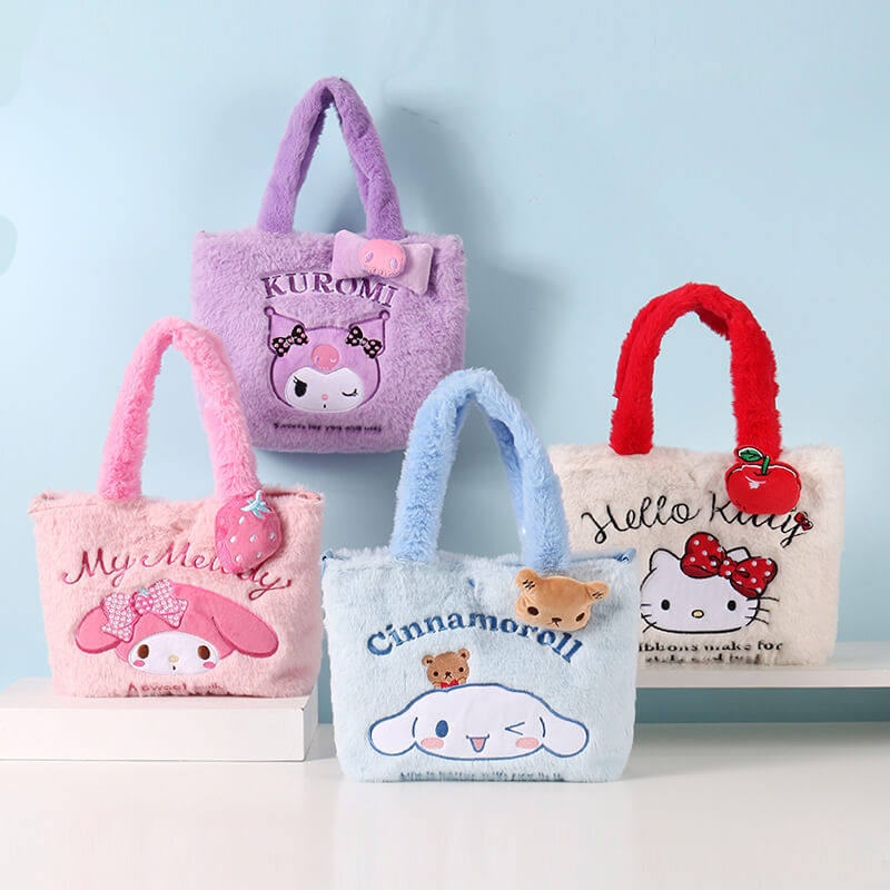 Sanrio Plush Tote Bag With Shoulder Strap — image 1
