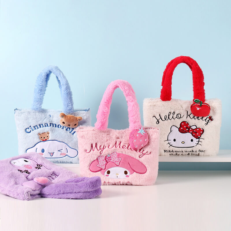 Sanrio Plush Tote Bag With Shoulder Strap — image 13