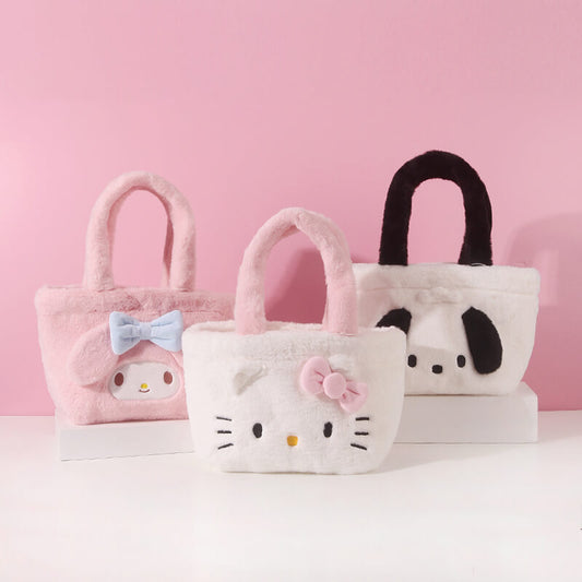 Sanrio 3D Face Plush Tote — image 1