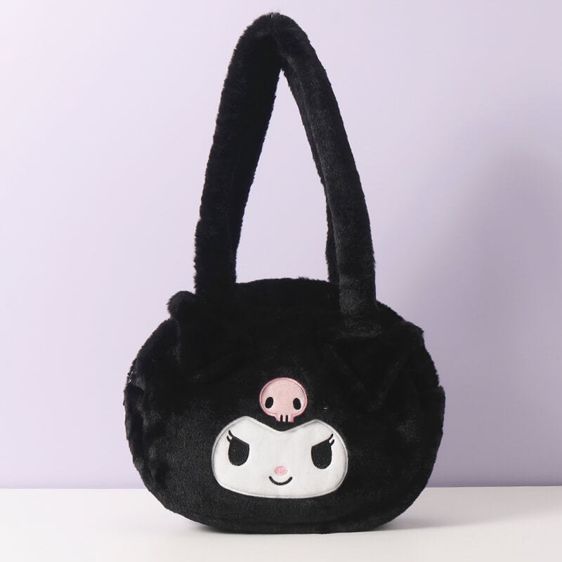 Sanrio Round 3D Face Plush Handbag — image 4