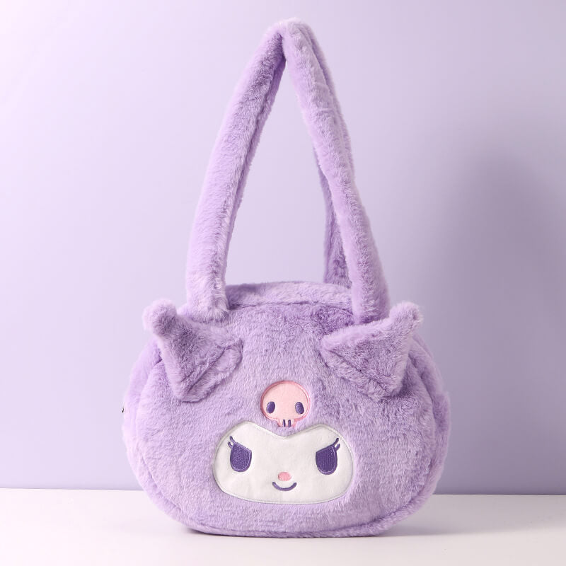 Sanrio Round 3D Face Plush Handbag — image 5