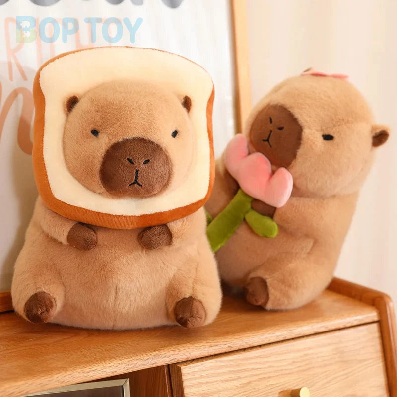 Baby Capybara Animal Dress-up Plushie Collection — image 2