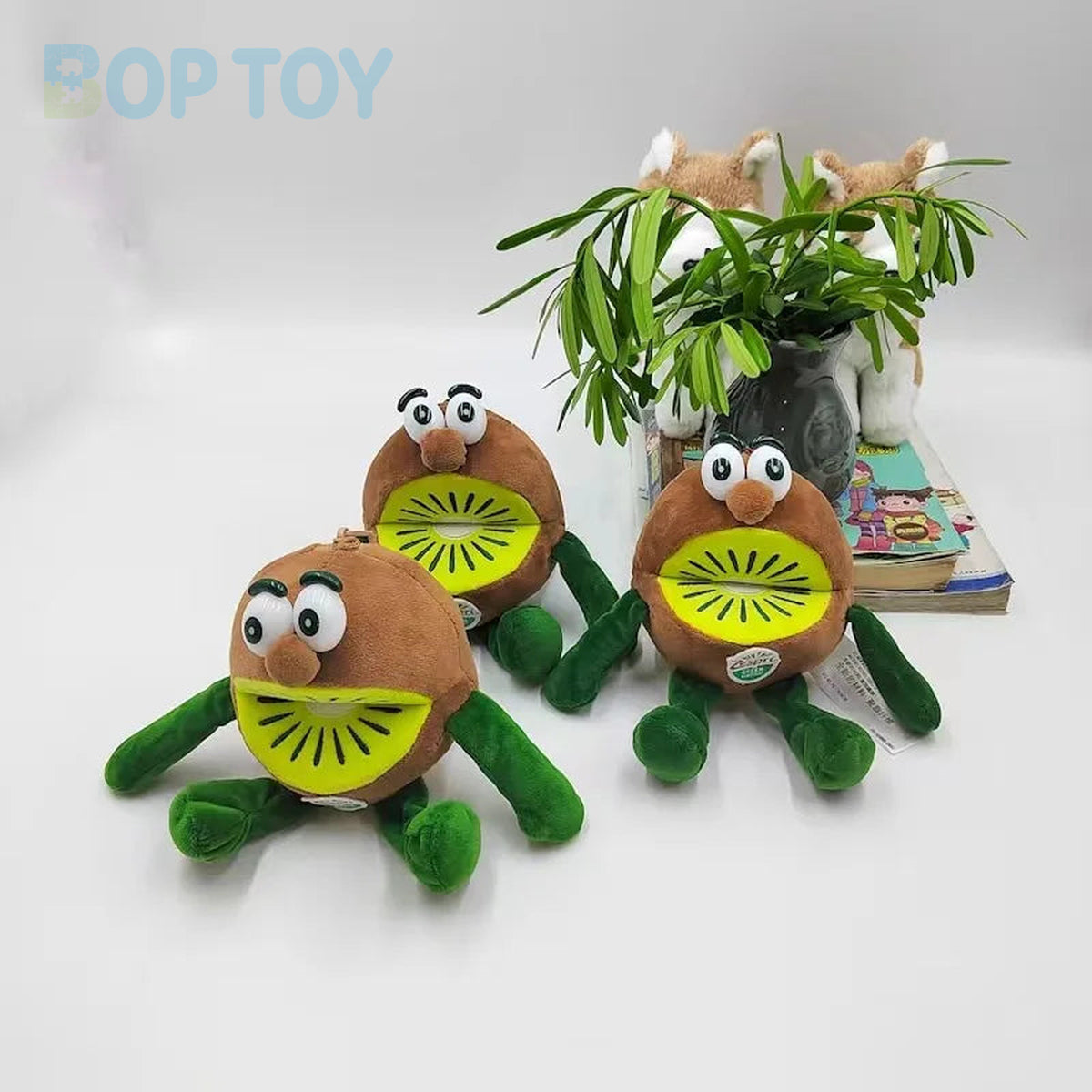 Kiwi Plush Coin Purse & Bag Charm — image 3