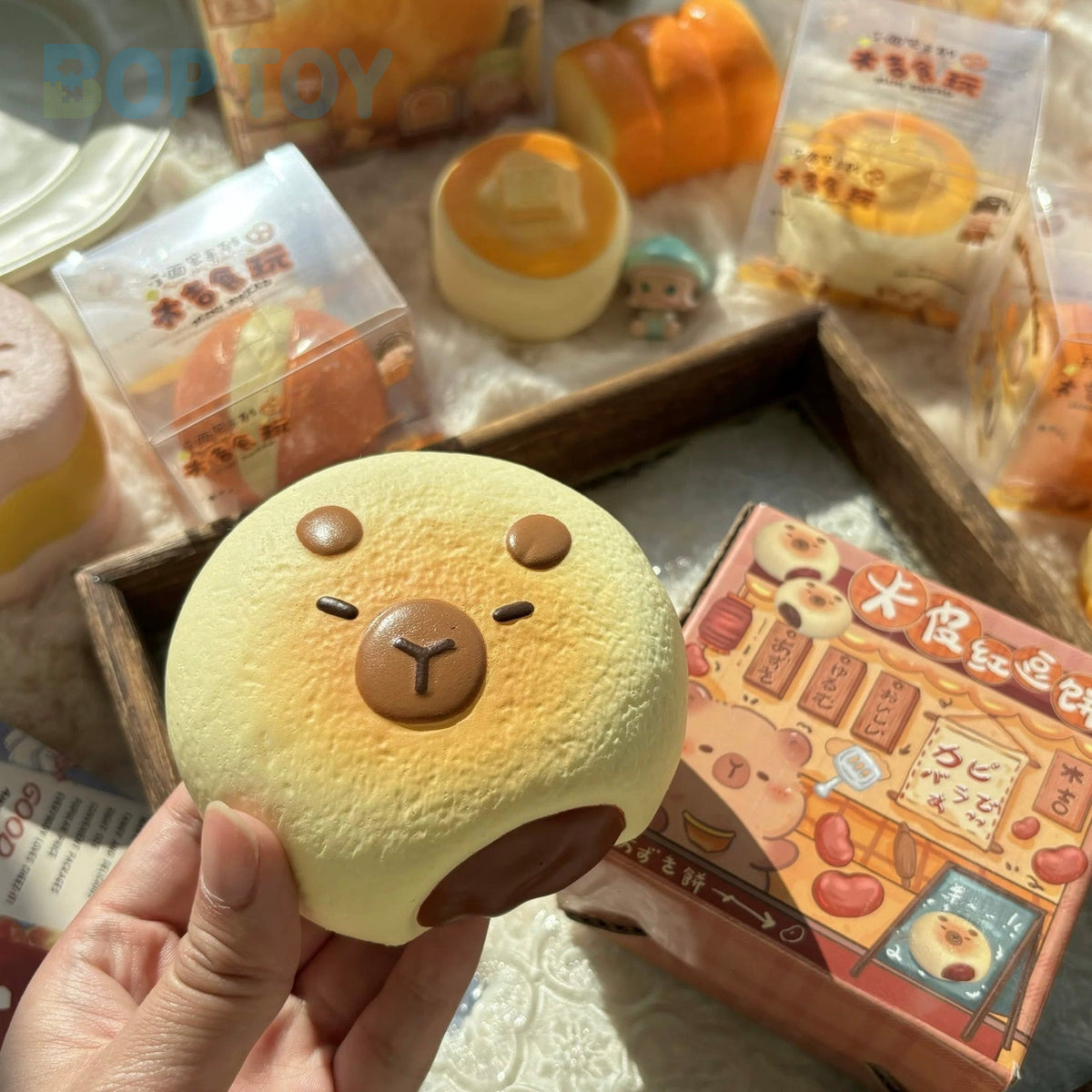 Slow Rising Squishy Capybara Stress Relief Decompression Toy – product image 4