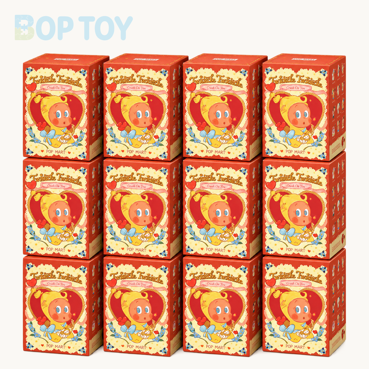 POP MART Twinkle Twinkle Crush On You Series Figures Blindbox — Whole set of 12 option