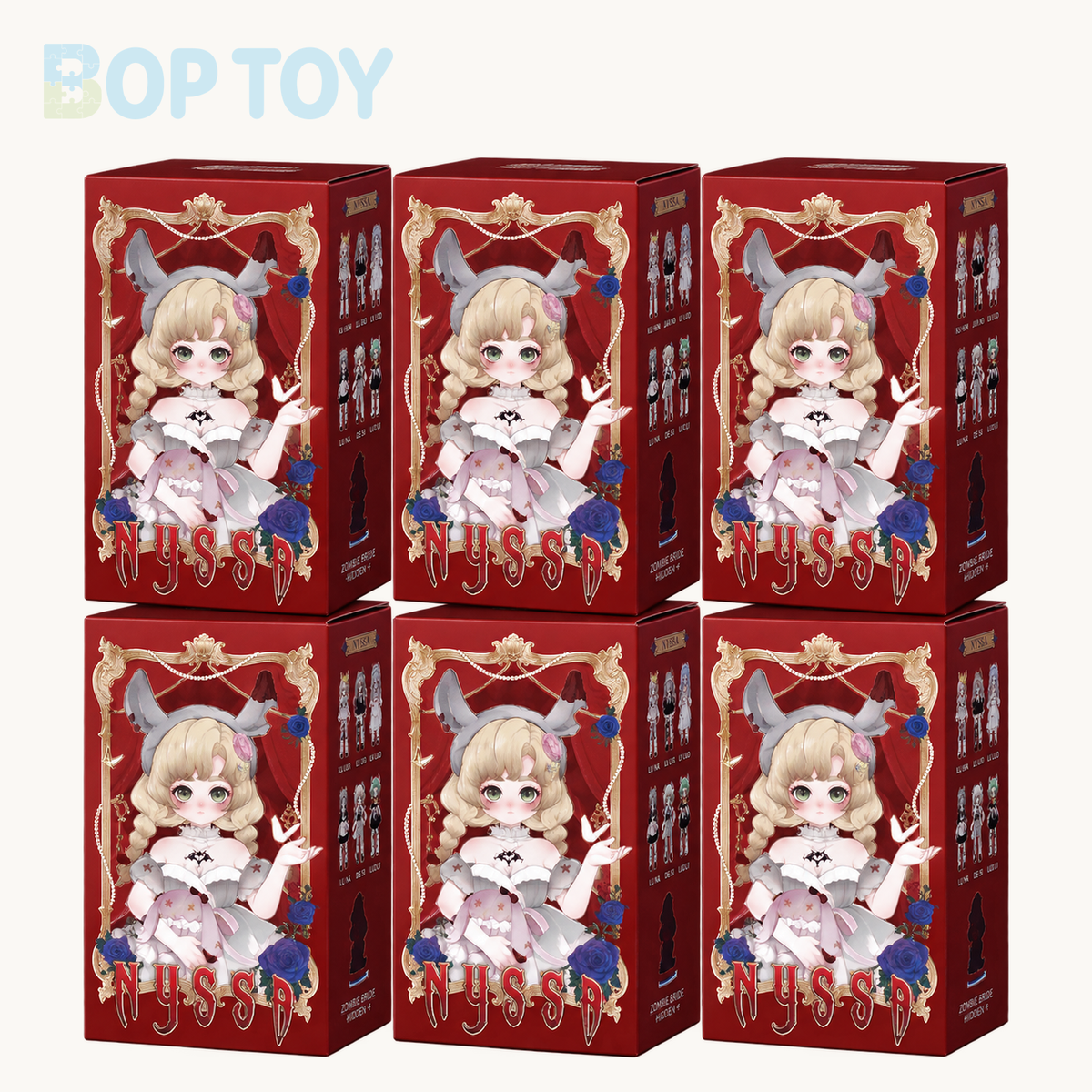 Nyssa Bizarre Nightmare Series 1/12 Action Figure BJD Blind Box — Whole Set of 6 option