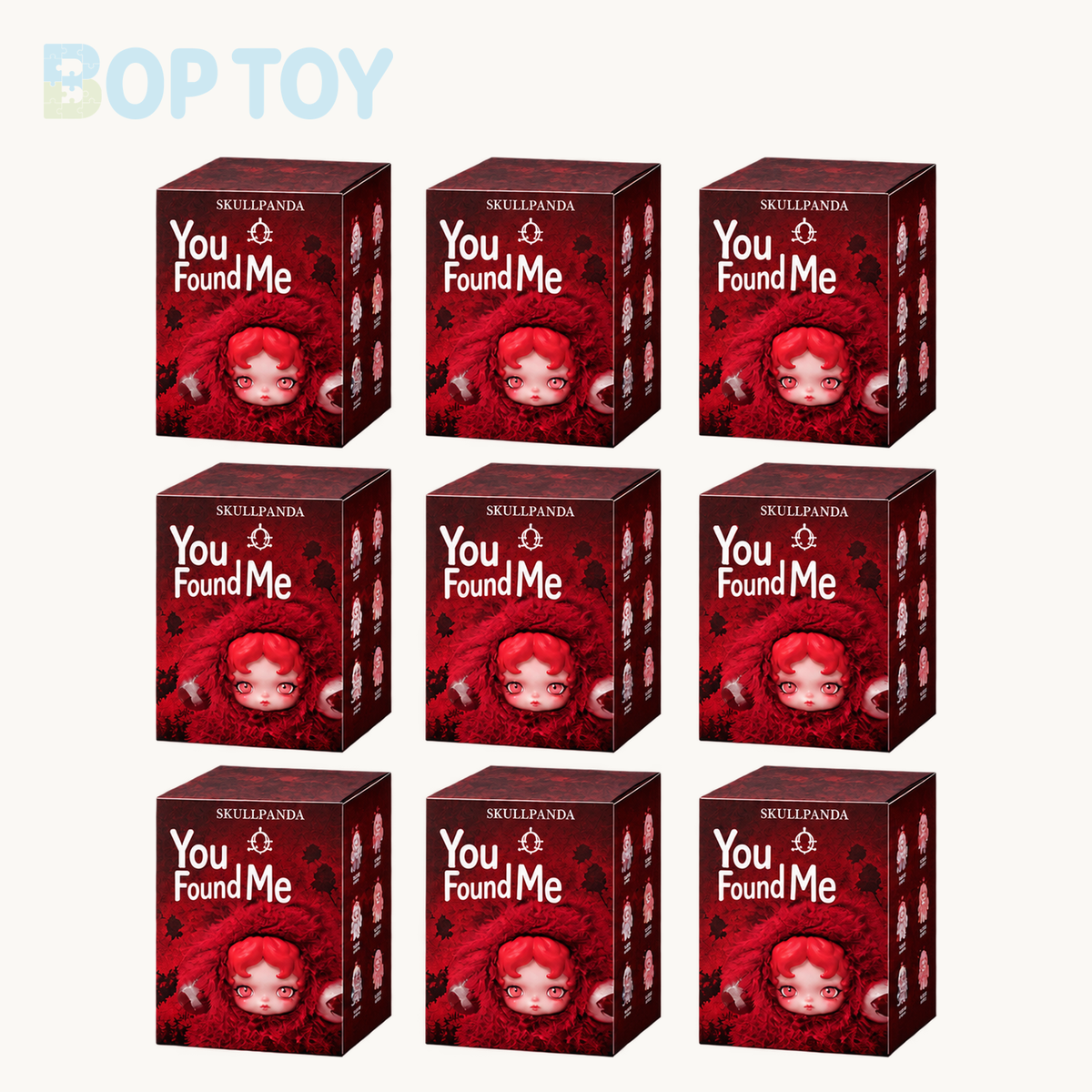 POP MART SKULLPANDA You Found Me! Series Plushie Pendant Blindbox — Whole set of 9 option