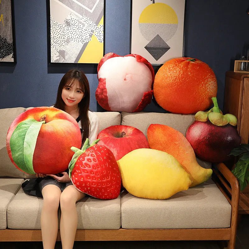 Simulation Fruit Throw Pillow Plushies, 15 Fruits, 16-22" | 40-55 cm — image 12