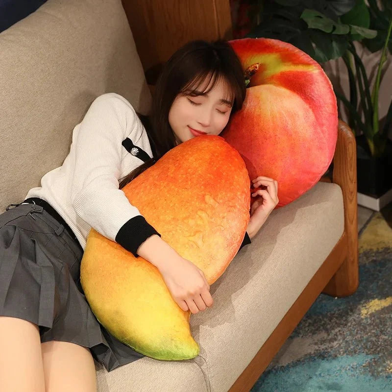 Simulation Fruit Throw Pillow Plushies, 15 Fruits, 16-22" | 40-55 cm — image 2