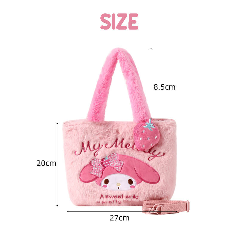 Sanrio Plush Tote Bag With Shoulder Strap — image 14