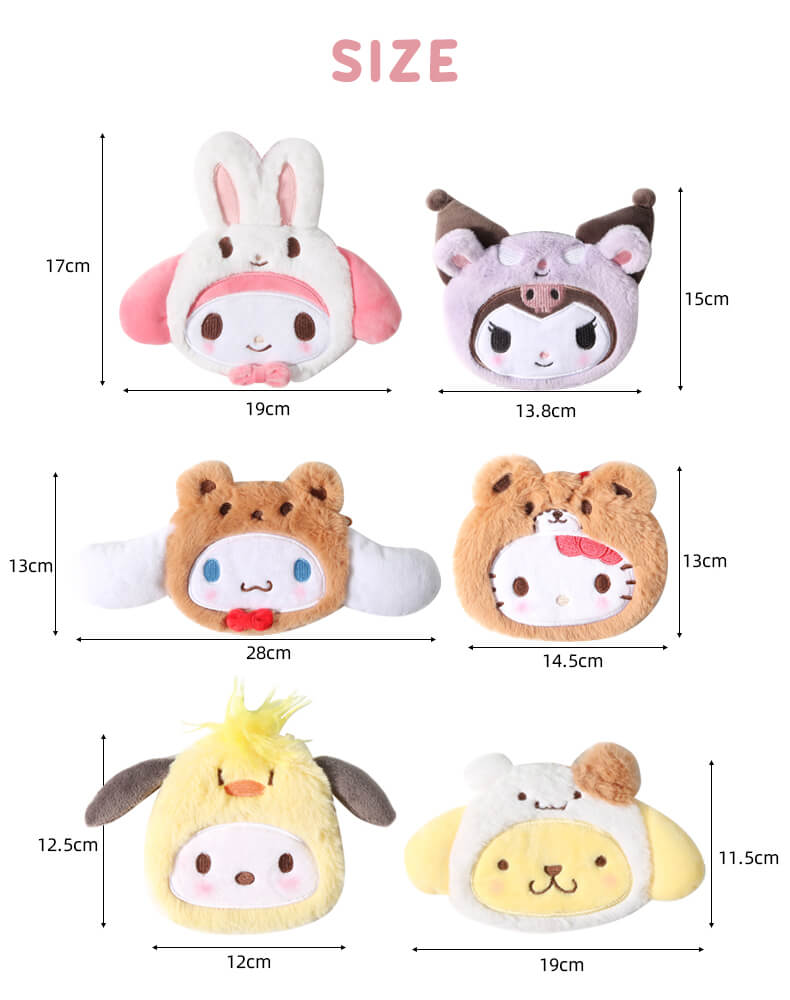 Sanrio Otomodachi Kigurumi Plushie Purse with Card Case — image 7