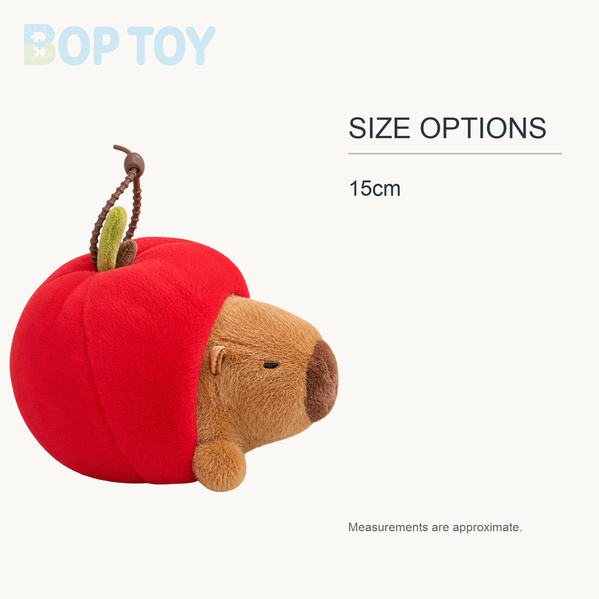 Fruit Nest Plush Toy - Mini Animal-in-Fruit Doll, 6" | 15 cm approximate size options: 15cm
