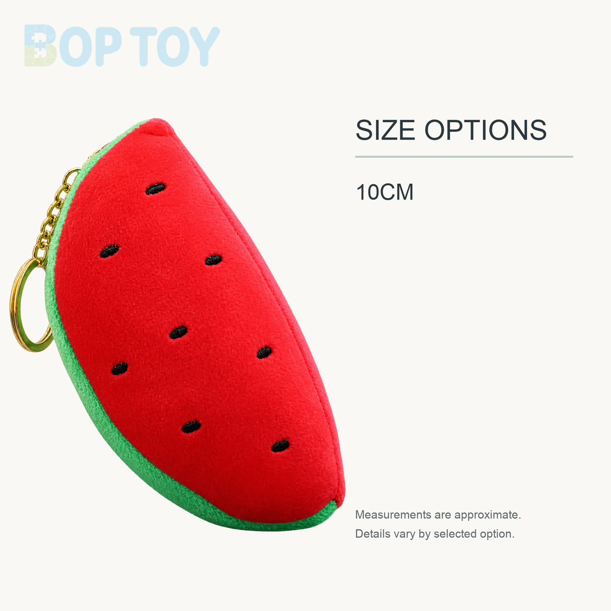 Mini Fruit & Veggie Plush Toys | 9 Styles, 4 in / 10 cm approximate size options: 10CM