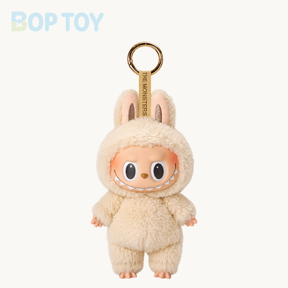 POP MART Labubu Exciting Macaron Vinyl Plush Blind Box — Soymilk variant