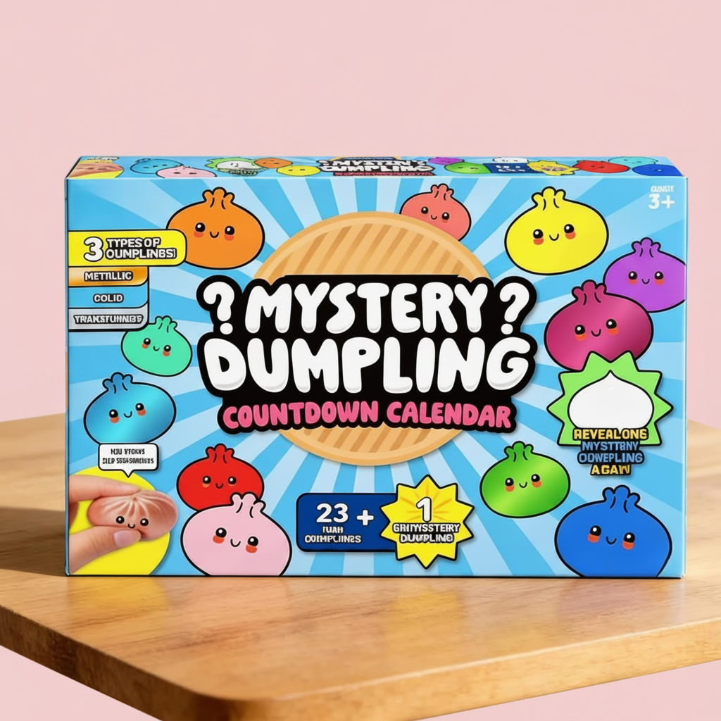 Steamed Bun Squishy Fidget Toy Set