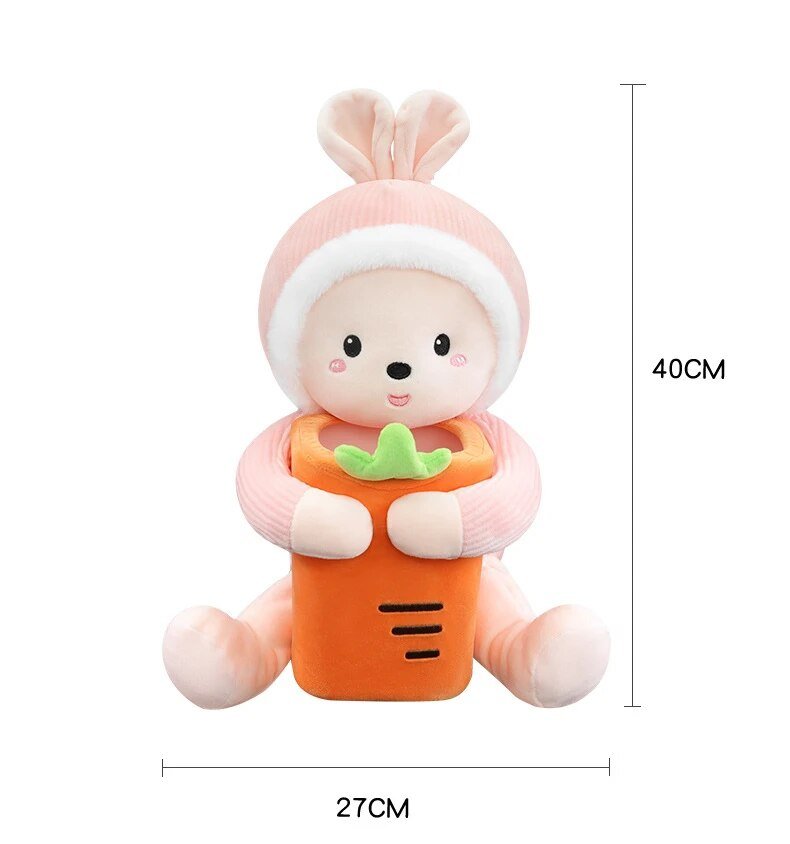 Stuffed Animal Car Tissue Holder/Trash Can, Four Styles, 16" | 40 cm — image 11
