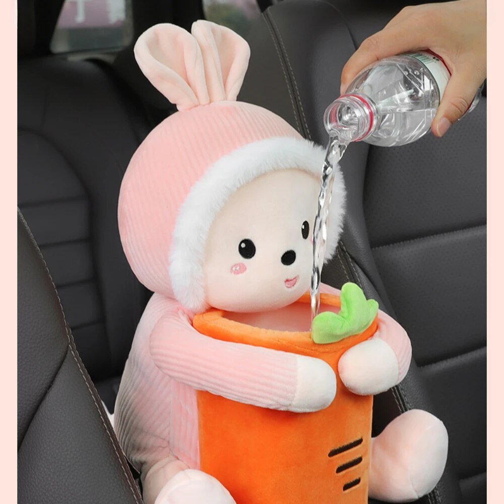 Stuffed Animal Car Tissue Holder/Trash Can, Four Styles, 16" | 40 cm — image 3