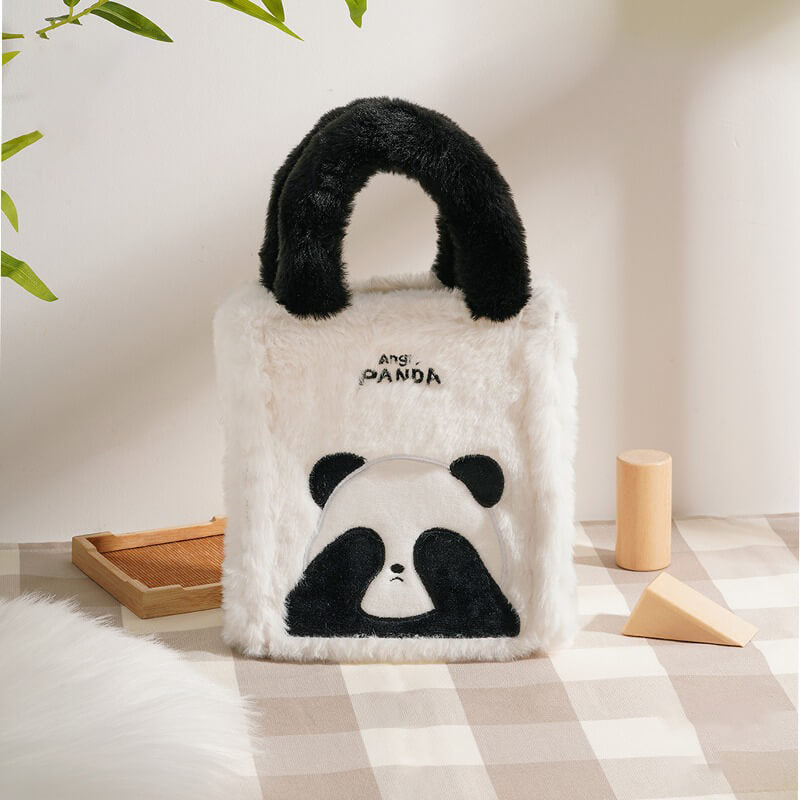 Fluffy Panda Shoulder Bag — image 2