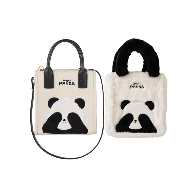 Fluffy Panda Shoulder Bag — image 3