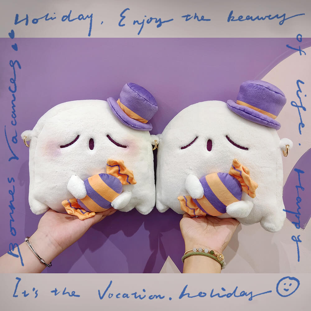 Ghost Hug Candy Spooky Plush Bag — image 3
