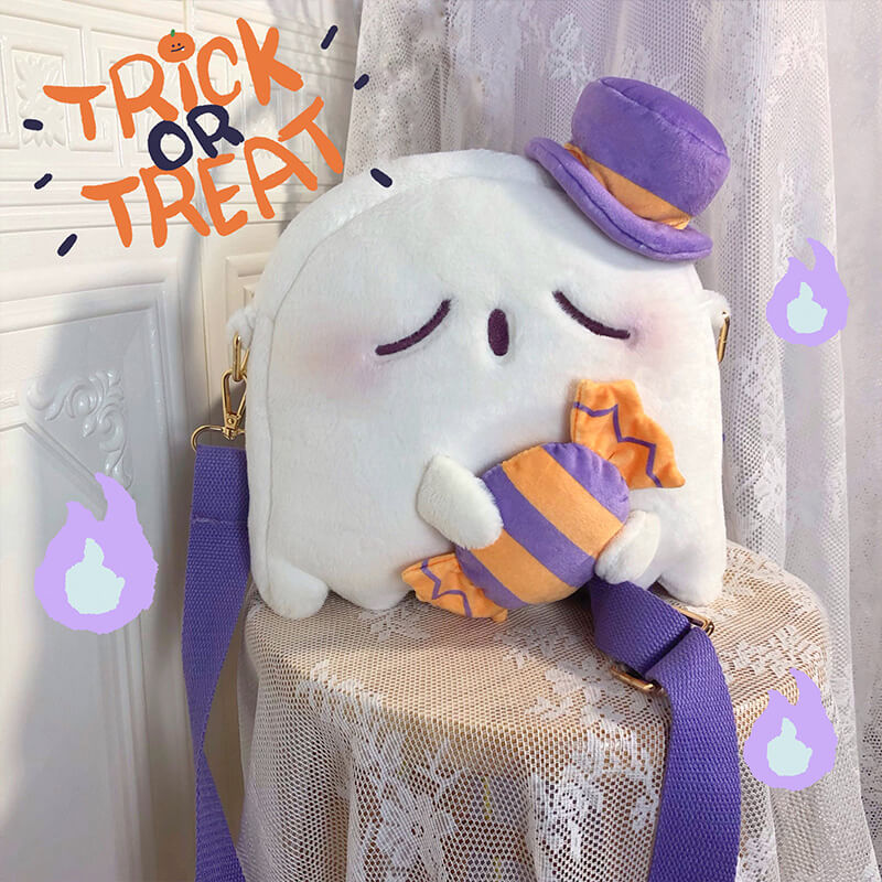 Ghost Hug Candy Spooky Plush Bag — image 2