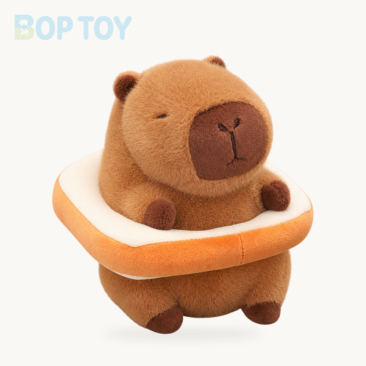 Fluffy Capybara with Float Plushie – Bread