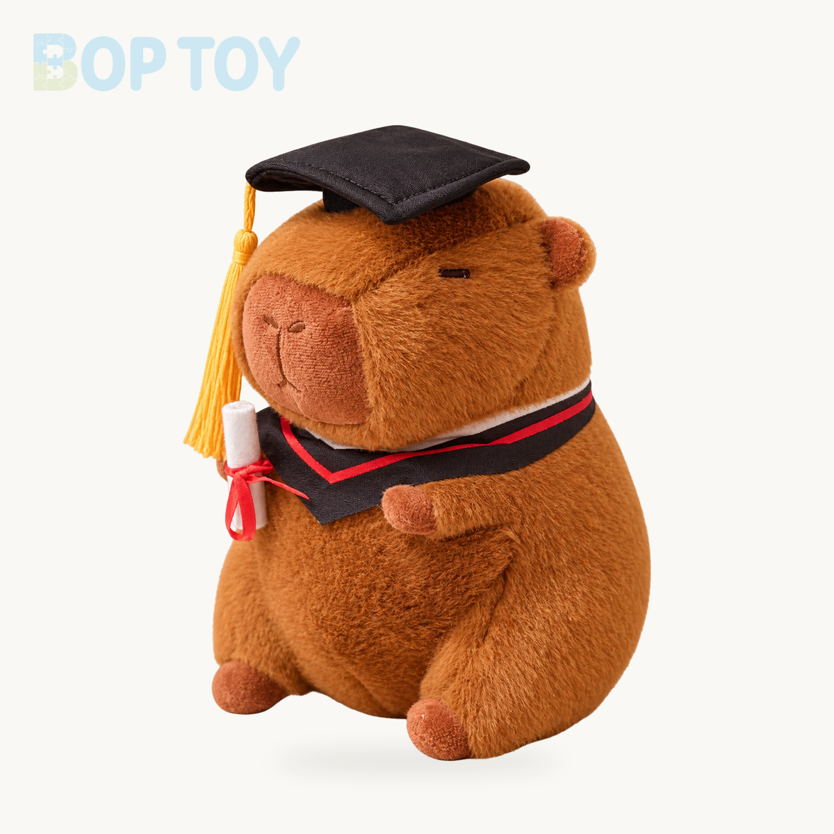 Graduation Scholar Capybara Plush – Brown