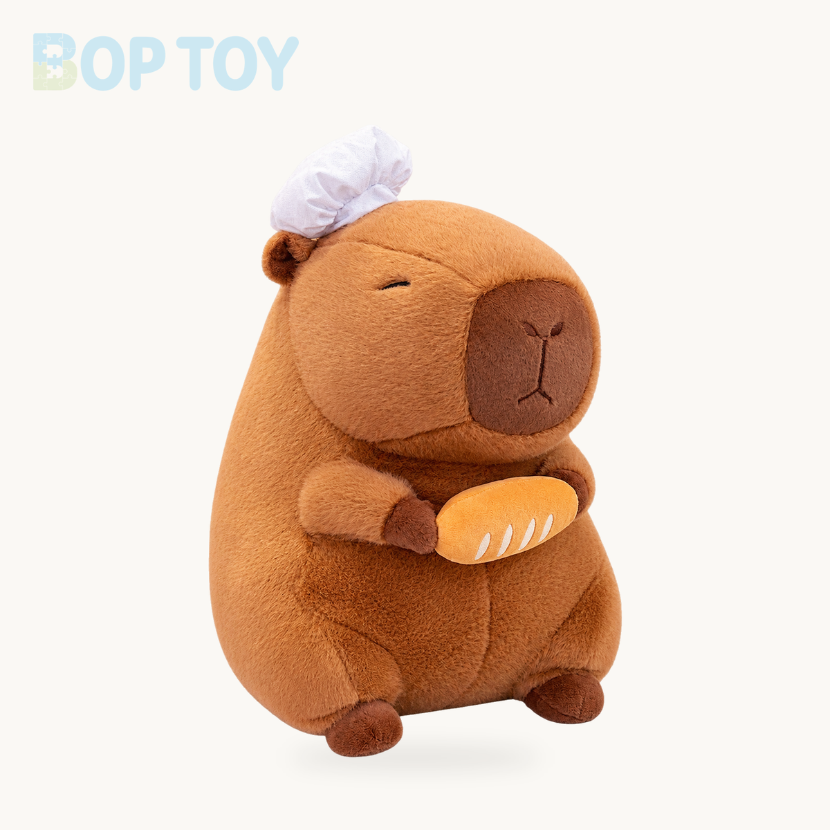 Baker and Chef Capybara Plush Collection – Baker / 11in / 28cm, Baker / 14in / 35cm, Baker / 20in / 50cm