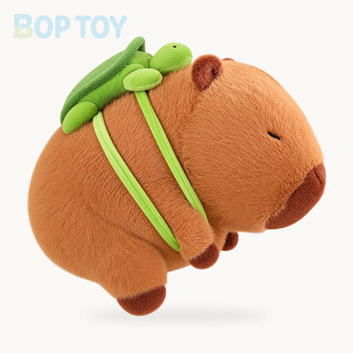 The Adorable Capybara Turtle Back Pack Plushies – 12in