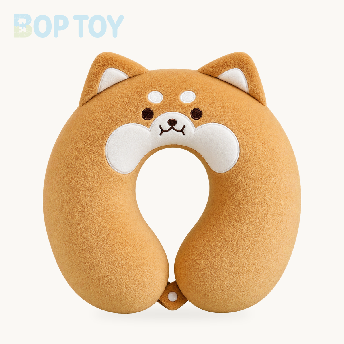 Capybara Neck Pillow - Soft U-Shaped Travel Pillow – Style 5