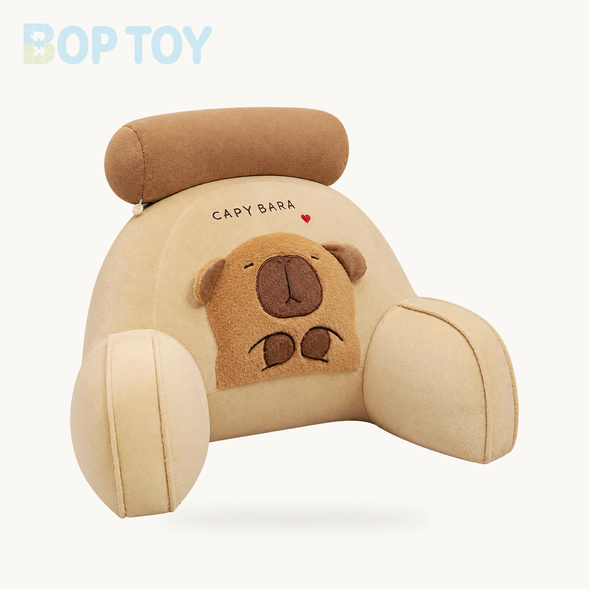 Huge Capybara Cushion Plush Backrest Seat – Begging / 40x60cm, Begging / 50x70cm