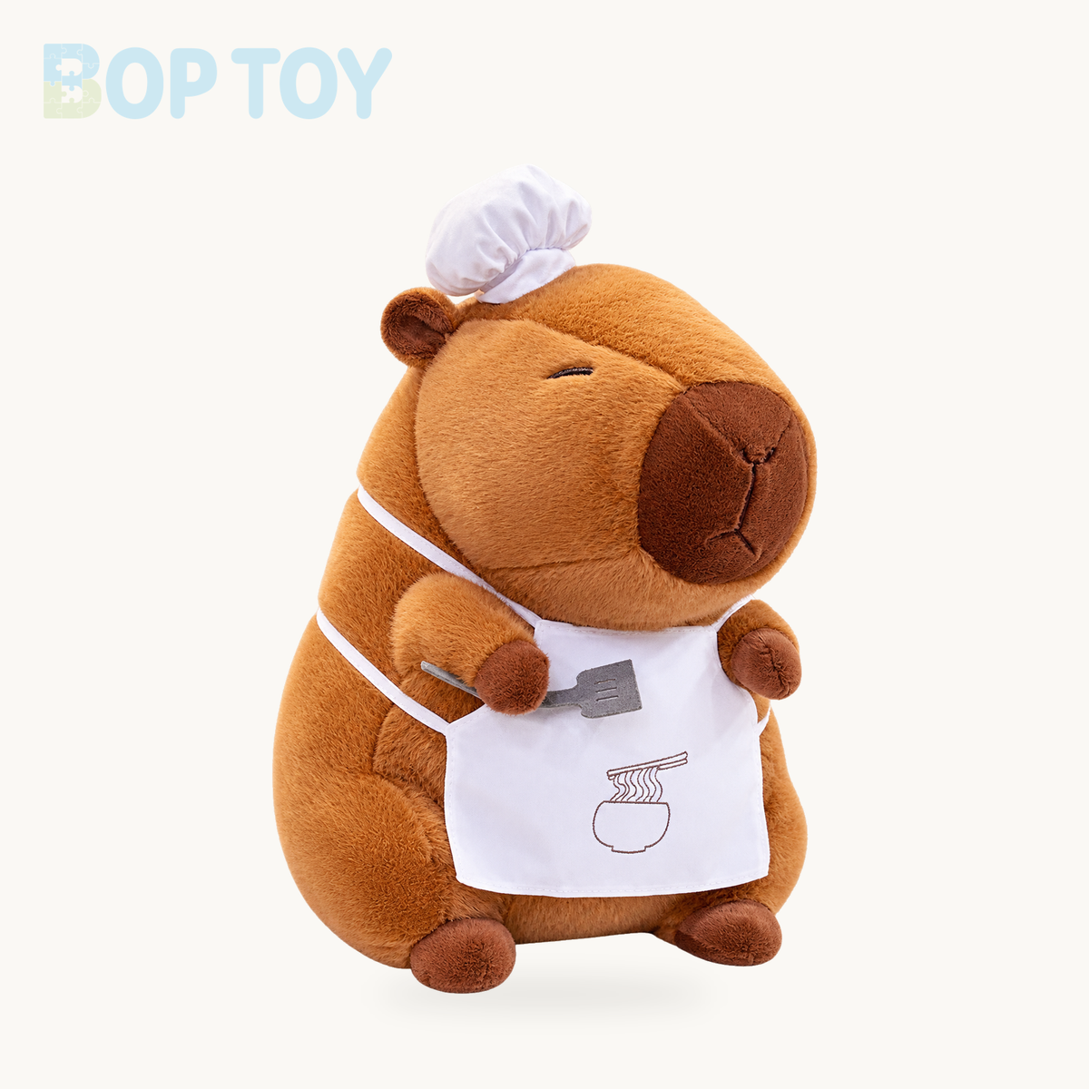 Baker and Chef Capybara Plush Collection – Chef / 11in / 28cm, Chef / 14in / 35cm, Chef / 20in / 50cm