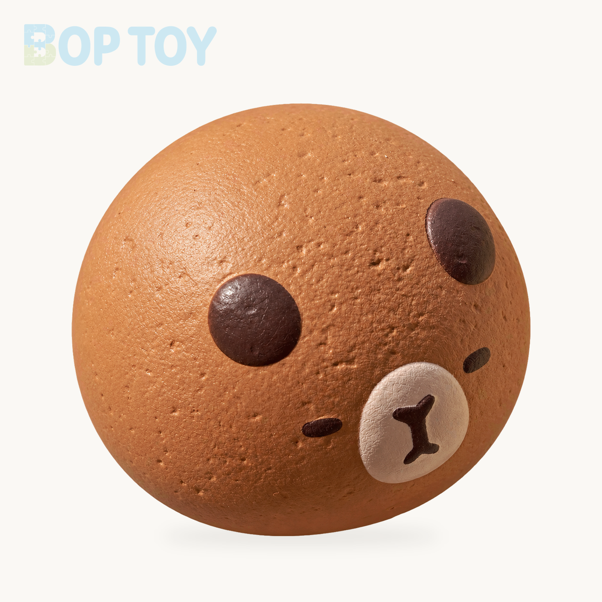 Slow Rising Squishy Capybara Stress Relief Decompression Toy – Brown