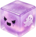 Halloween Stress Cube Squishy Fidget Toy Slow Rising Ice Cube Stress Balls - Light Purple / 5.5CM
