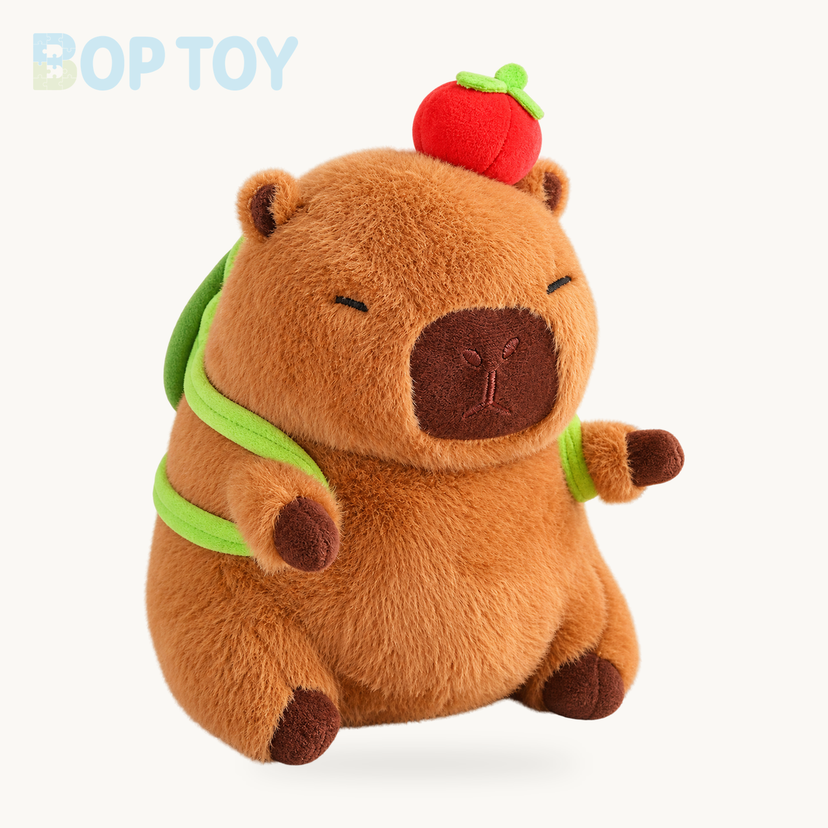 Silly Capybara Toast Turtle Snotty Plushie Family – Dark Turtle Apple