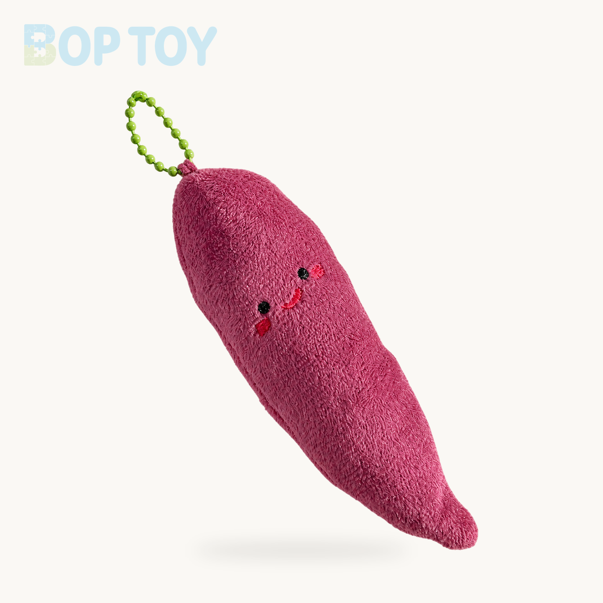 Purple Sweet Potato Plush Keychain | Cute Stuffed Vegetable Pendant – A2