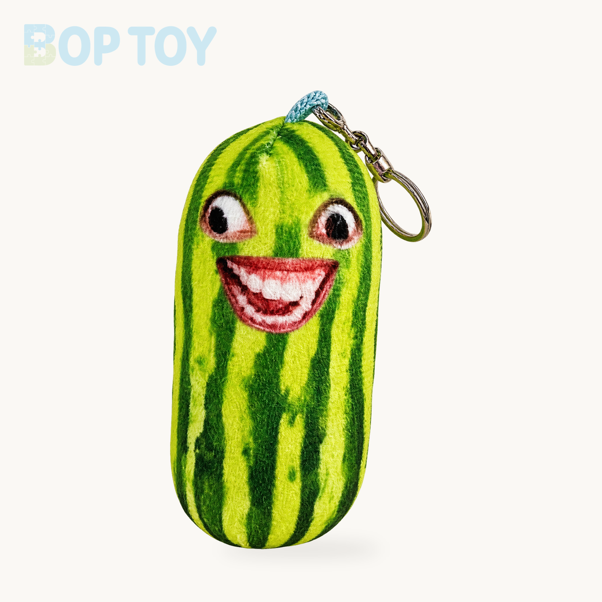 Watermelon Plush Keychain & Bag Charm, 5-8" | 12-20 cm – 12cm