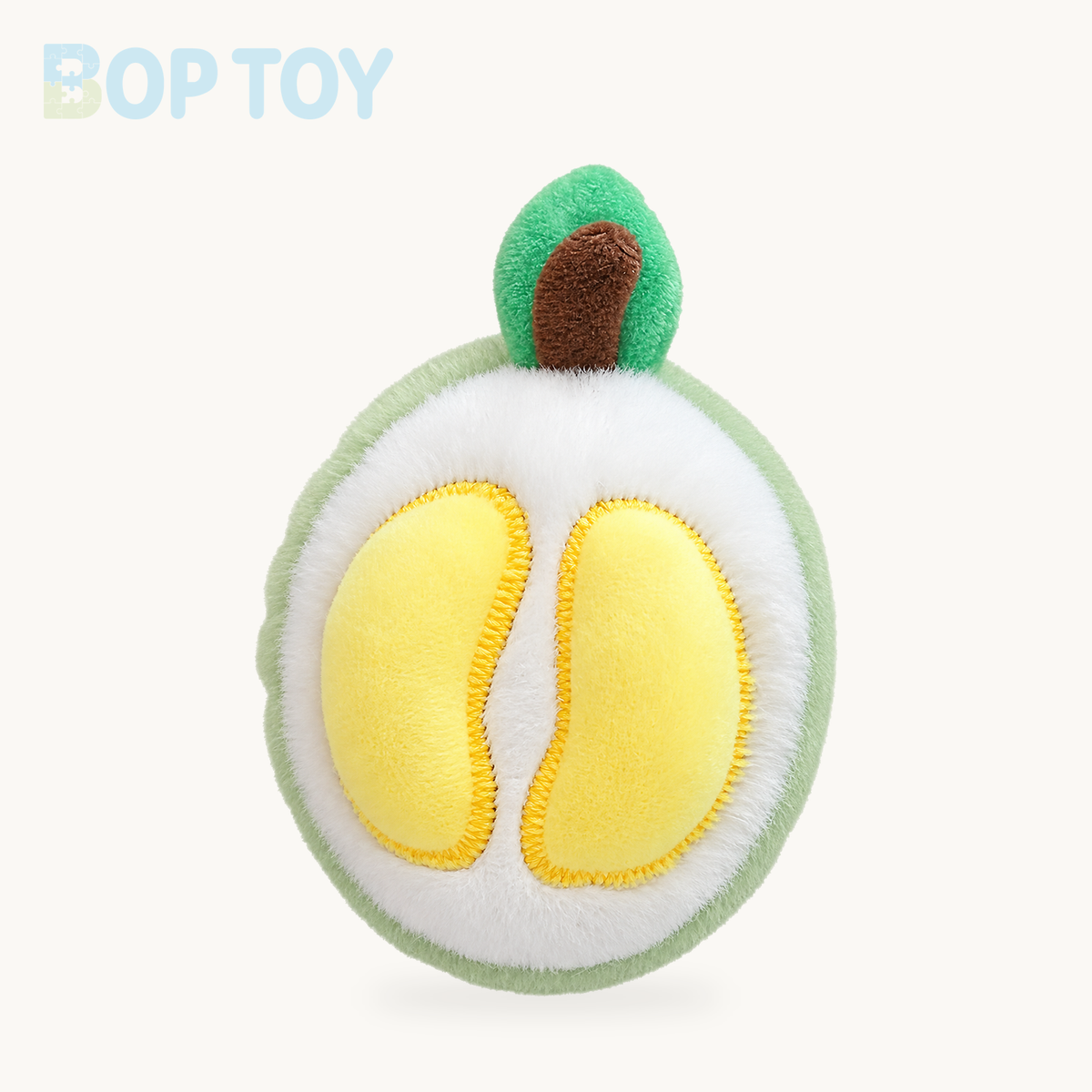 Simulation Fruits & Vegetables Plush Pendant Set | 18 Styles, 9 cm Each – durian / 9cm