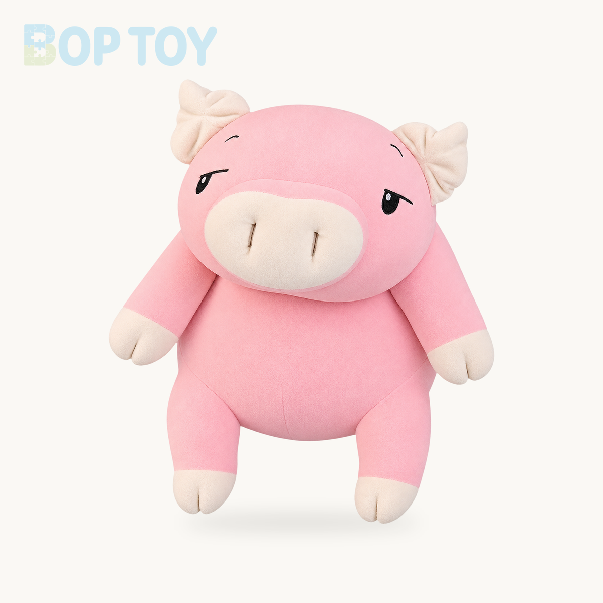 Jumbo Marshmallow Pig Plushie without Blanket, 43.3" | 110 cm – pinkd(Withoutblanket