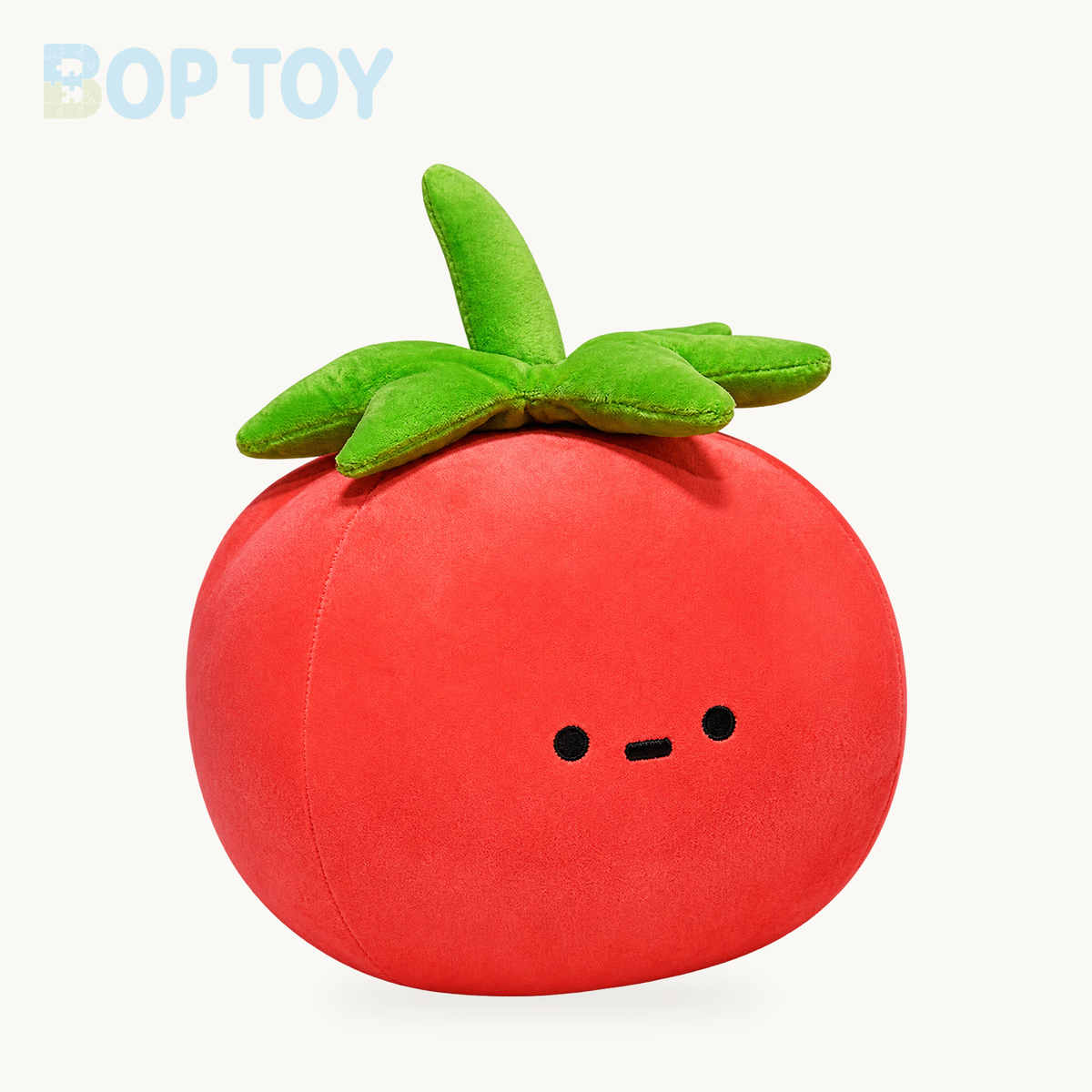 Fruit Plushies – A Minimalist and Cute Toy Food Collection – Tomato / 12-16cm, Tomato / 28-35cm