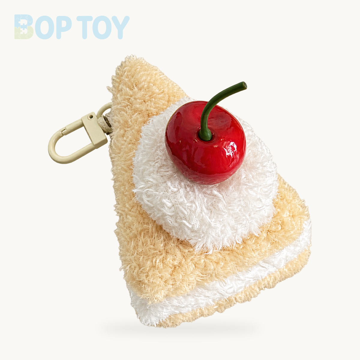 Korean-Style Food Plush Keychain Set | Hamburger, Sandwich & Snack Pendants – 3
