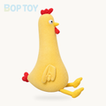 Long-Necked Squishy Chicken Plushie, Three Colors, 24-47" | 60-120 cm – yellow