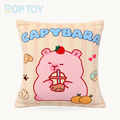 Pink Brown Capybara Candy Bag Plushies – Pink