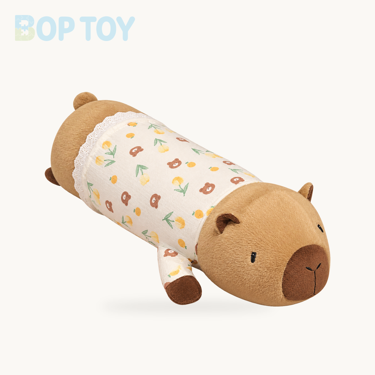Sleepy Capybara Pyjamas Long Snuggle Buddy – Flower