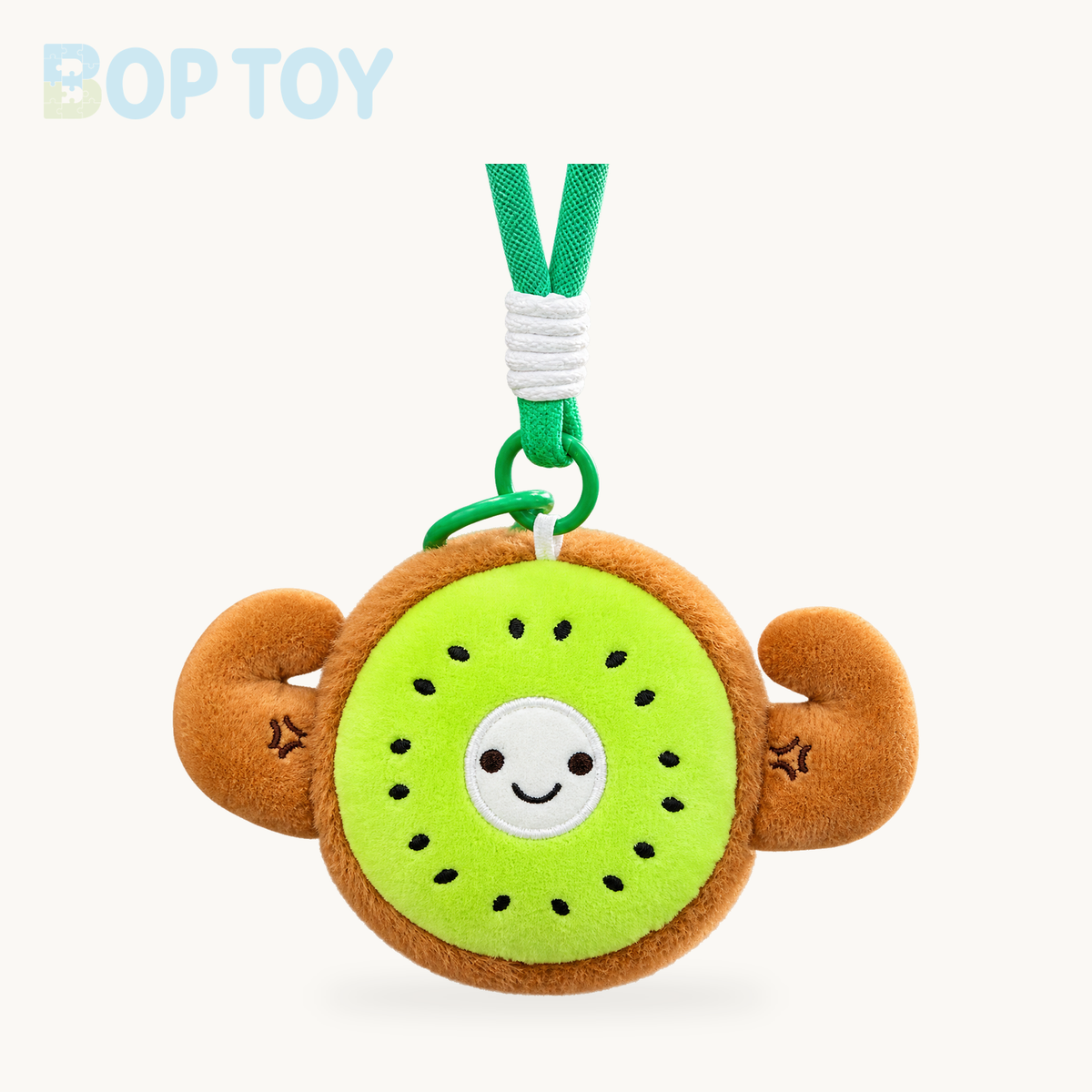 Mini Fruit Plush Keychain Collection | 8 Fruit Styles, 5" | 12 cm – Kiwi / 12cm