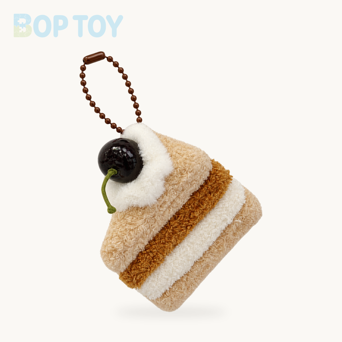 Food-Shaped Plush Keychain Set | Hamburger, Cake & Sandwich Stuffed Pendants – A2