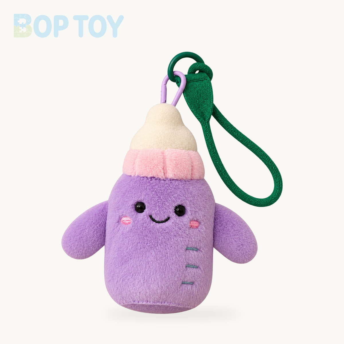 Drink Cup Plush Keychain | Cute Stuffed Cup Pendant, 6" | 15 cm – 15cm purple