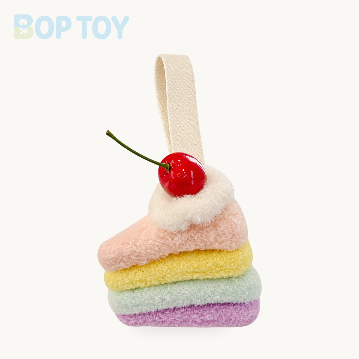 Food-Shaped Plush Keychain Set | Hamburger, Cake & Sandwich Stuffed Pendants – A3